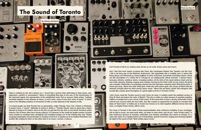 noise magazine spread