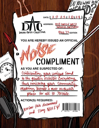 noise magazine cover